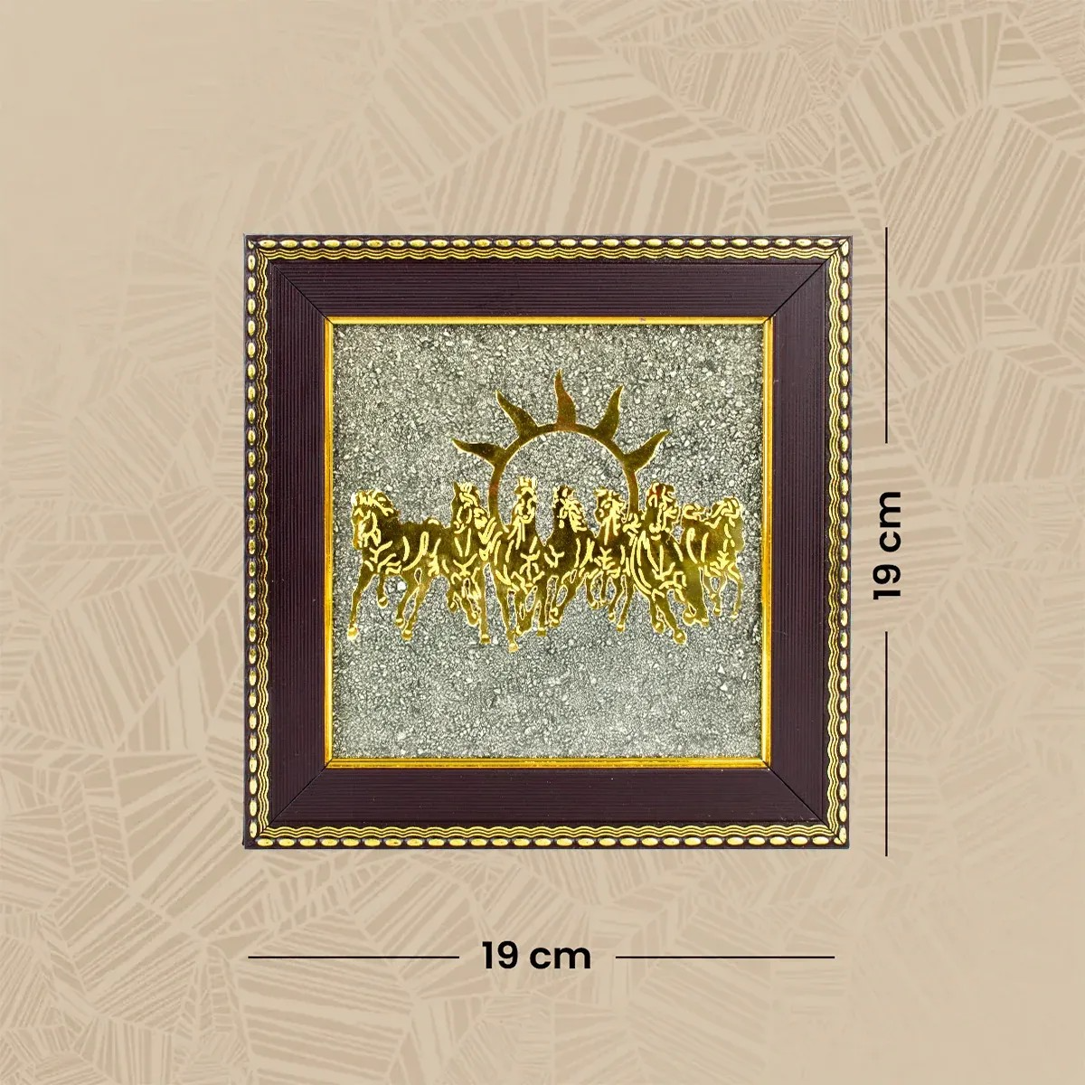 Pyrite7HorseFrame™| MoneyMagnetFrame