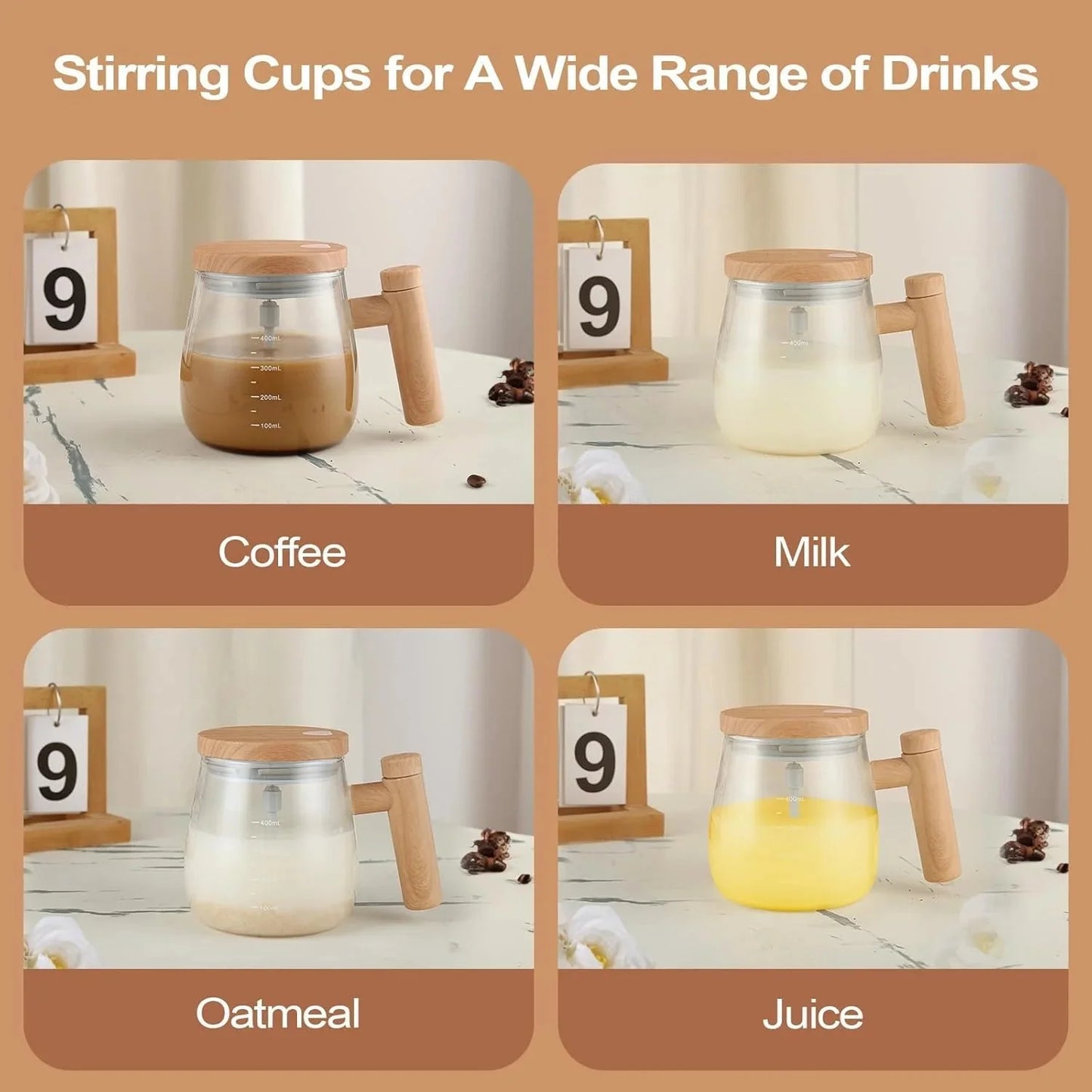 BlendUp™ | Self Stirring Mug