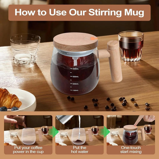 BlendUp™ | Self Stirring Mug